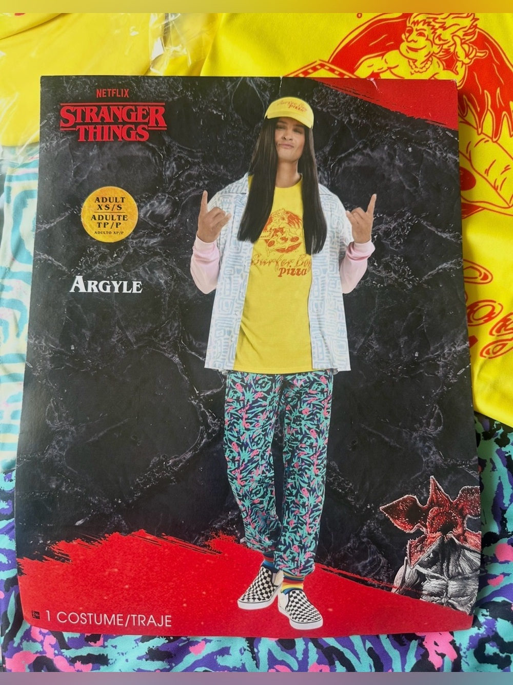 The Stranger Things Adult Argyle A4 Halloween Costume